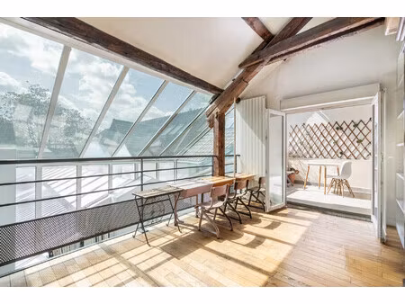maison acienne type loft