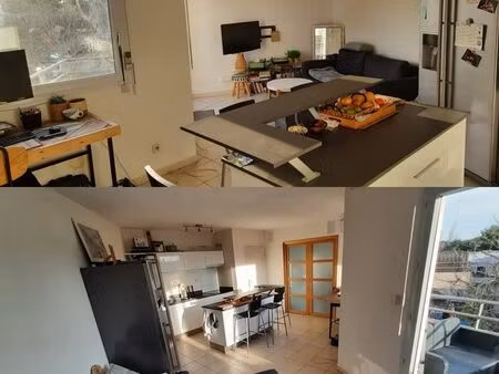 appartement 42m2 avec terrasse - quartier ovalie  proche parc montcalm