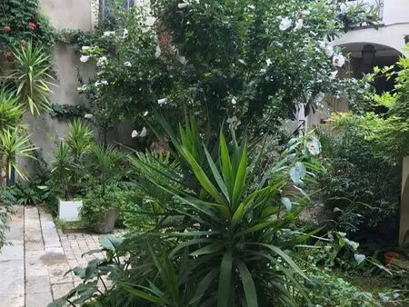 appartement 2/3 chambres possibilité bail mixte 50 m jardin public