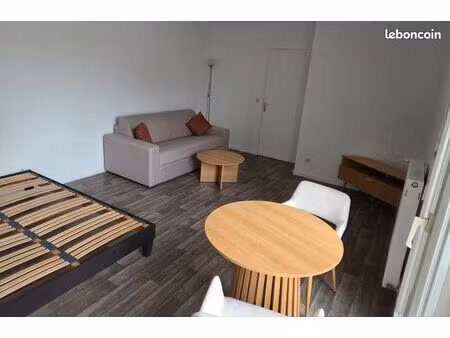 grand t1 de 34 m2 entièrement meublé