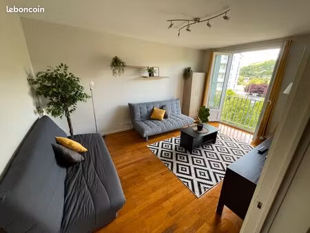 t1 meublé 32m² lumineux + parking – brives – dispo immédiate