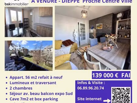 appartement de 56 11 m² à dieppe