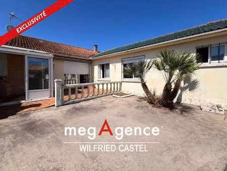 vente maison bord de mer aux sables-d'olonne (85100) : à vendre bord de mer / 90m² les sab