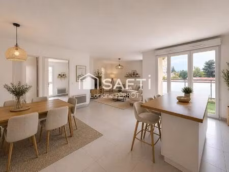 marseille 5ᵉ – saint-pierre / la timone – t3 lumineux avec loggia – résidence récente bbc