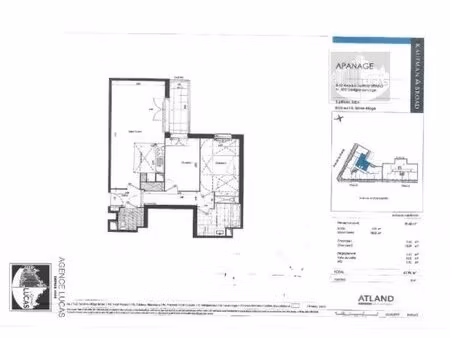 appartement 3pièces 68m² savigny sur orge