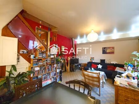 charmant cocon de 102 m² avec extérieur et atelier  idéalement situé près de la gare de ch