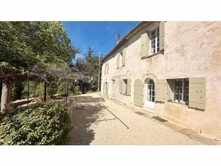 a vendre  luberon  goult  mas de charme de 145 m² avec terrain de 1 4 hectare