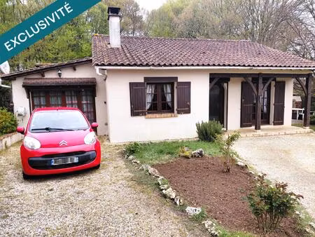 maison de plain-pied d'environ 100 m2 avec garage indépendant