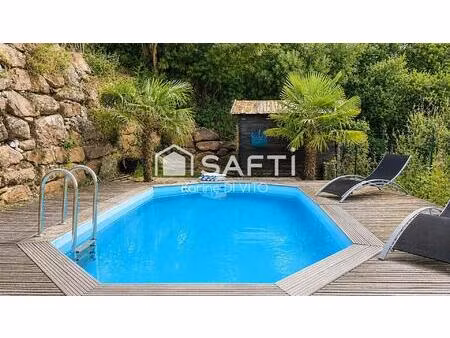 st maxime - villa à rénover - 166 m2 - vue dégagée