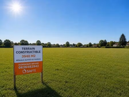 terrain constructible idéal pour investisseur et lotisseur