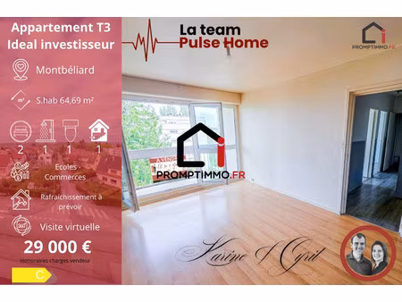 appartement à vendre montbéliard
