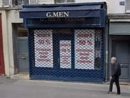 vente commerce paris 75015 34m²