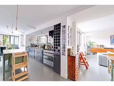 triplex à usage mixte avec rooftop de 66 m² - bas montreuil