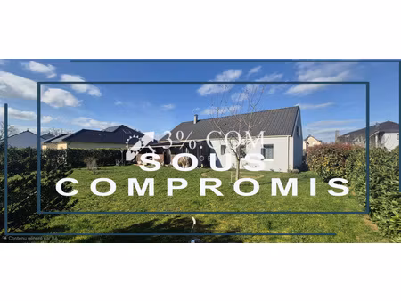 sous compromis de vente /// maison de plain-pied sue petit rederching