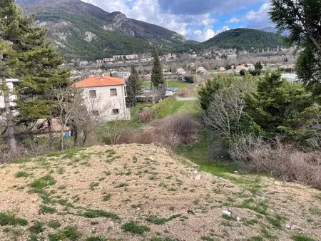 vente terrain 1006 m² serres (05700)
