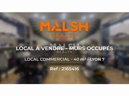 achat local commercial 39m²