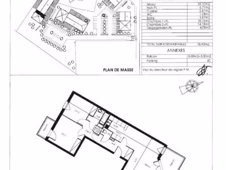 location appartement 3 pièces 78m² st christol les ales 30380