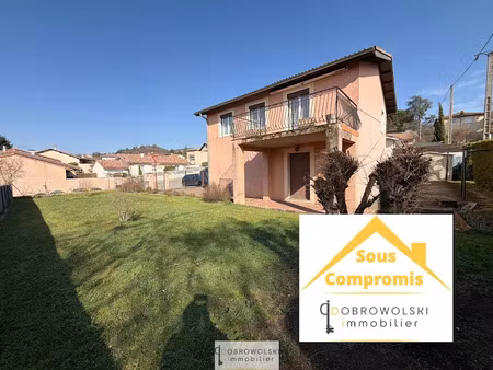 vente maison 3 pièces 77 m² à saint-clair-du-rhône (38370)  168 000 €