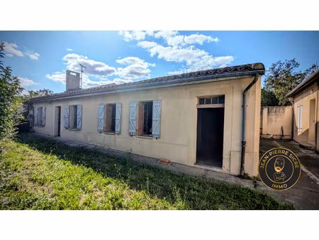 eaunes (31600) — longère de caractère 71 m² — terrain 1 204 m² — potentiel d'agrandissemen