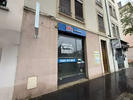 location local commercial 48m² lyon 3ème