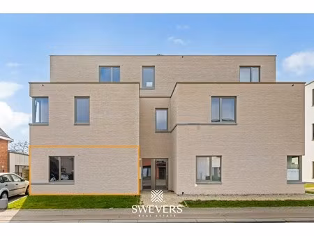 instapklaar gelijkvloers appartement met 3 slaapkamers met tuin in project oriole te heusd