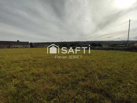 vente terrain 524 m² dialan sur chaîne (14260)
