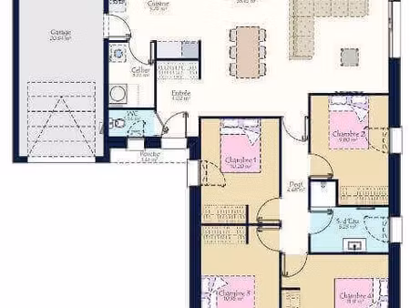 vente maison neuve 5 pièces 104 m² à beauvau (49140)  238 818 €