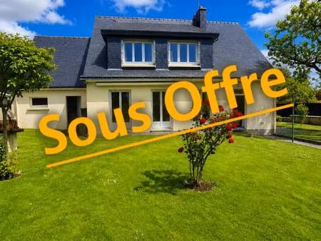 maison de 105 m² - 5 pièces - terrain 495 m² - au calme en impasse - 2 garages - proximité