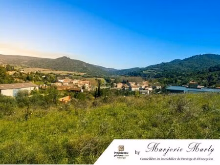 vente terrain à bâtir - villeneuve les corbieres (11360) - 2013 m2 - 79 000