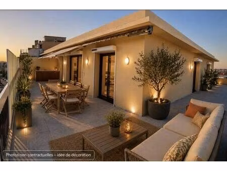 appartement de prestige de 94 m2 en location marseille  france