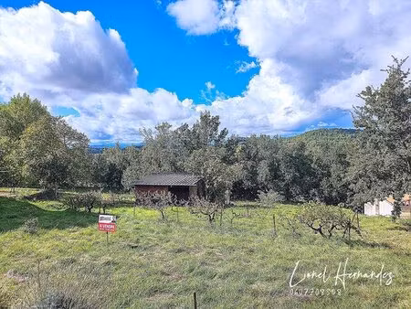 mons 30340 - terrain à bâtir de 1001m² avec jolie vue