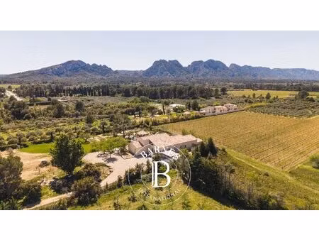 eygalieres-propriete-5 chambres-vue alpilles