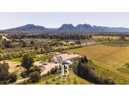 eygalieres-propriete de luxe-5 chambres-vue alpilles