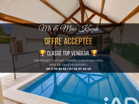 vente maison piscine à bonnée (45460) : à vendre piscine / 130m² bonnée