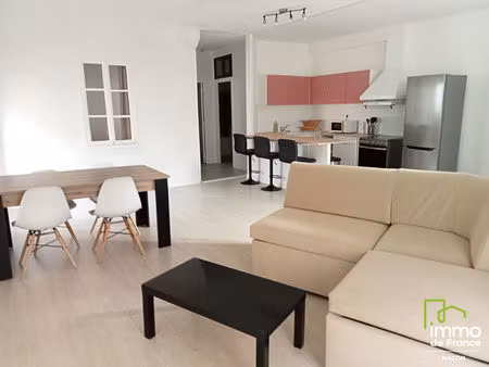 appartement type 2 meublé - macon centre - 58.56 m2