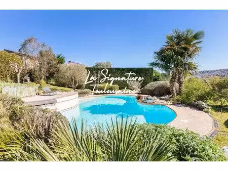 villa avec piscine et vue pyrénées à lauzerville