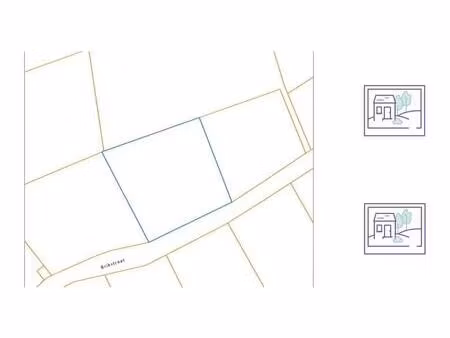 terrain agricole en vente publique de 2360 m² à herne (vbe19258)