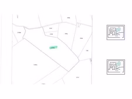 terrain agricole en vente publique de 5940 m² à herne (vbe19271)