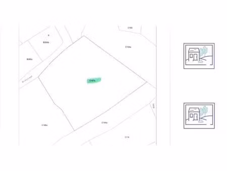 terrain agricole en vente publique de 9130 m² à herne (vbe19276)