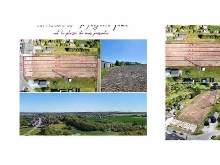 terrain à vendre à rue de la pêcherie auvelais (vbe19228)