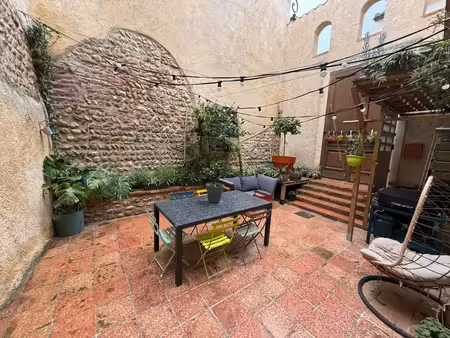 vente maison de village canet-en-roussillon 66140 - - surface privée