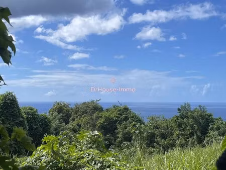 terrain de 1484 m2   vue mer !
