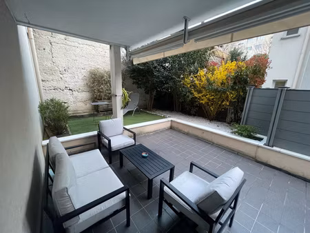 t2 meuble - 43.55m2 - avec exterieur - lyon 7