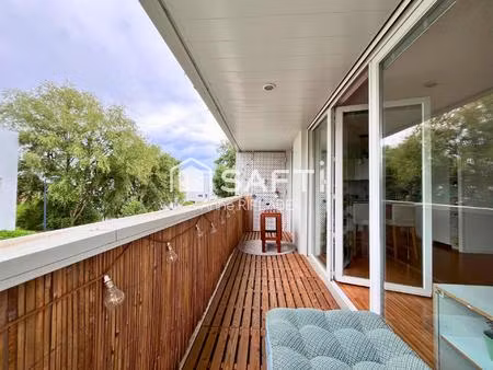 t3 lumineux avec balcon  parking