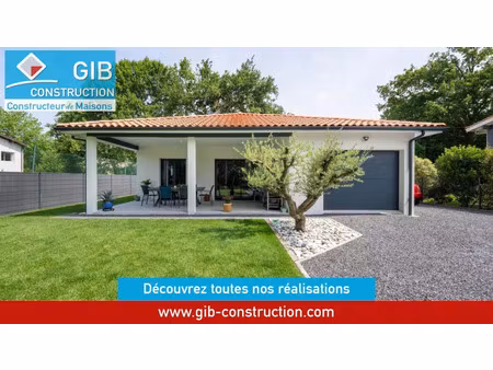 vente maison à construire 90 m² saint-magne (33125)