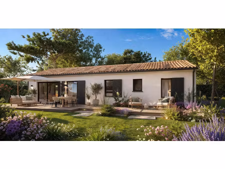 vente maison à construire 90 m² sanguinet (40460)