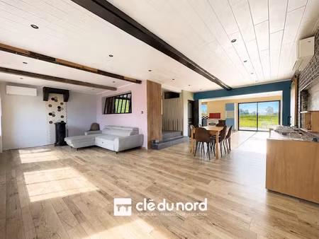 vente maison 5 pièces 155.87 m² à linselles (59126)  450 000 €