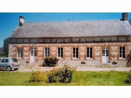 maison en briques et silex à vendre proche de doudeville