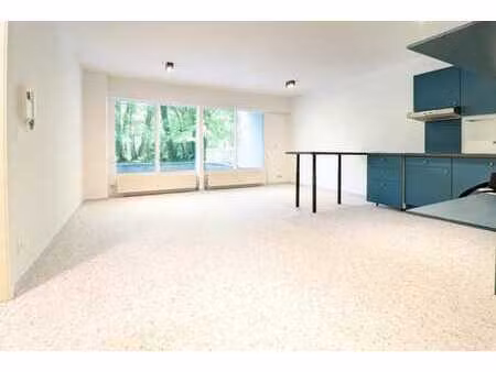 roosevelt : +-40m²  studio avec sdb +poss parking