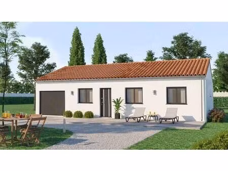 terrain avec maison neuve à vendre